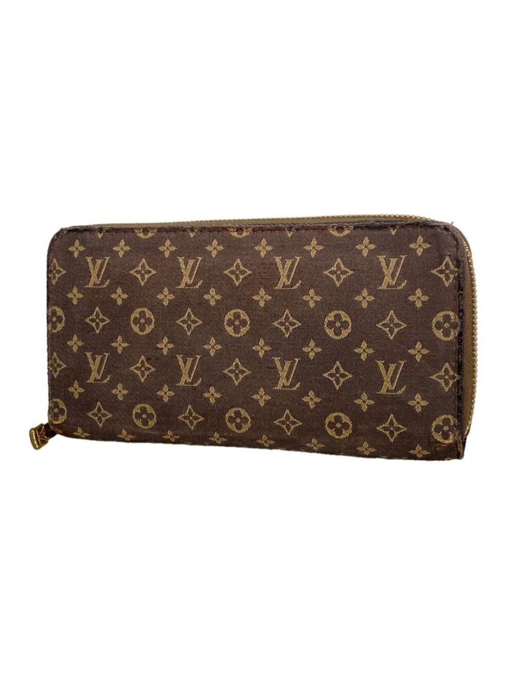 Louis Vuitton Wallet Monogram Mini Lin Zippy Ebene